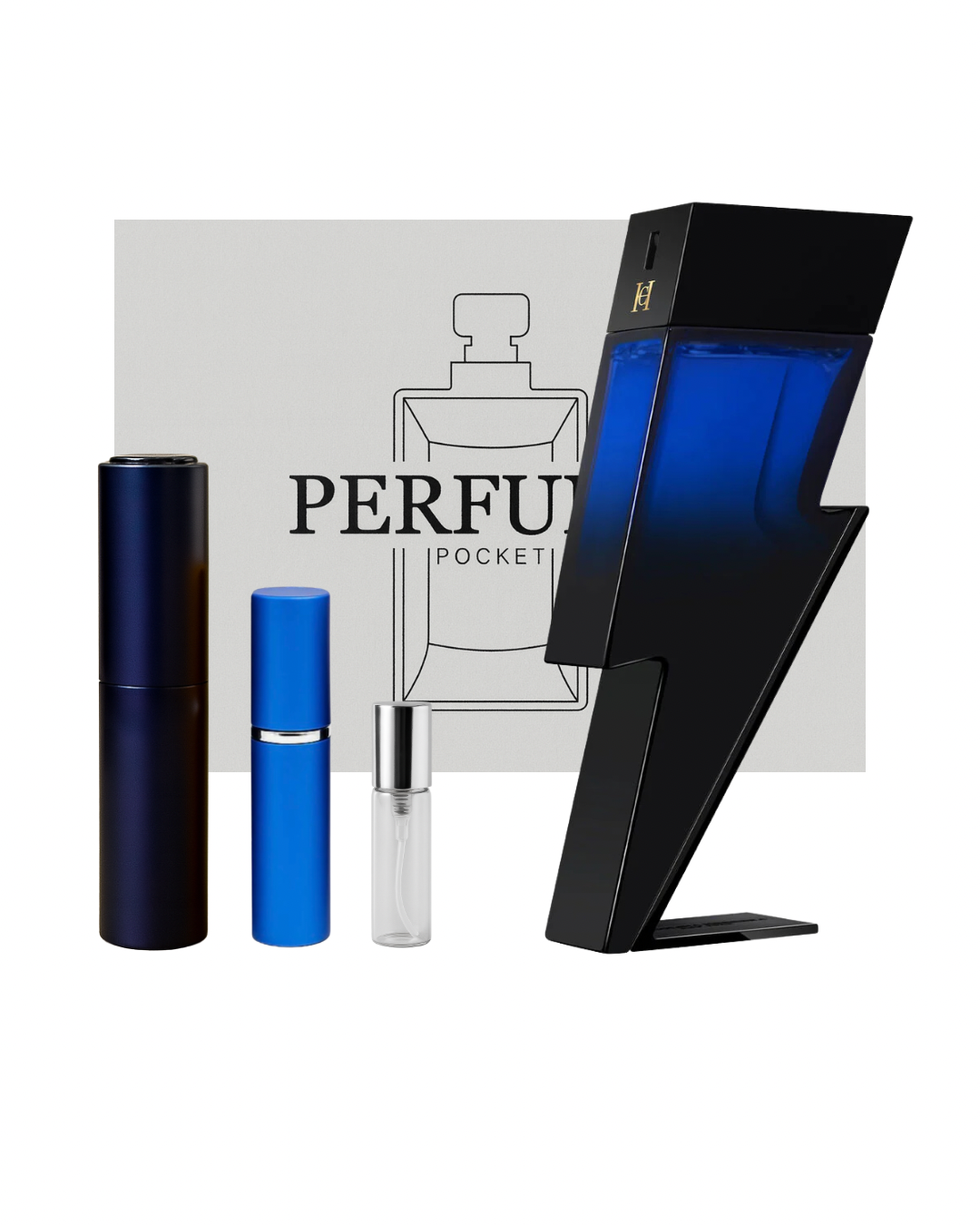 Carolina Herrera - Bad Boy Cobalt Elixir Edp( Decant Original)